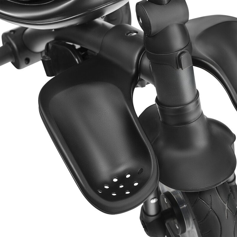 Lionelo - Tricicleta Tris Stone Grey Mecanism de pedalare libera, Suport picioare, Control al directiei, Scaun reversibil, Rotire 360 grade, Pliabila, Gri image 22