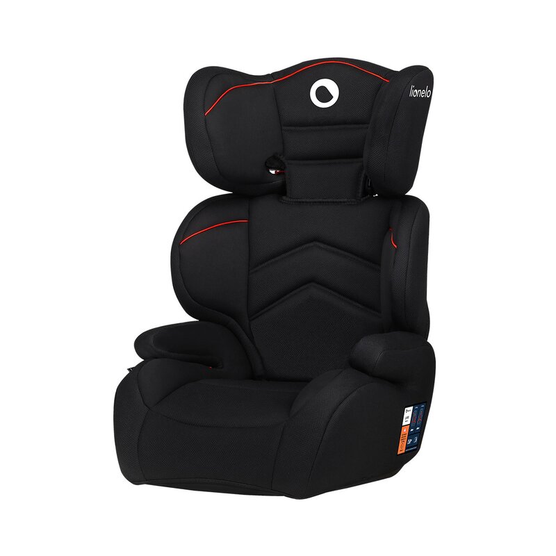 Lionelo - Scaun auto Lars Sporty Spatar detasabil, 15-36 Kg, Negru image 4