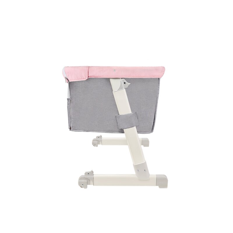 Lionelo - Patut co-sleeper Theo Magnolia 2 in 1, 90x50 cm, Roz image 10