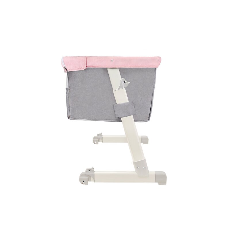 Lionelo - Patut co-sleeper Theo Magnolia 2 in 1, 90x50 cm, Roz image 11