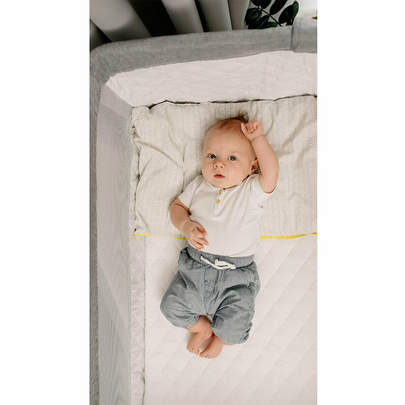 Lionelo - Patut co-sleeper Theo Magnolia 2 in 1, 90x50 cm, Roz image 21