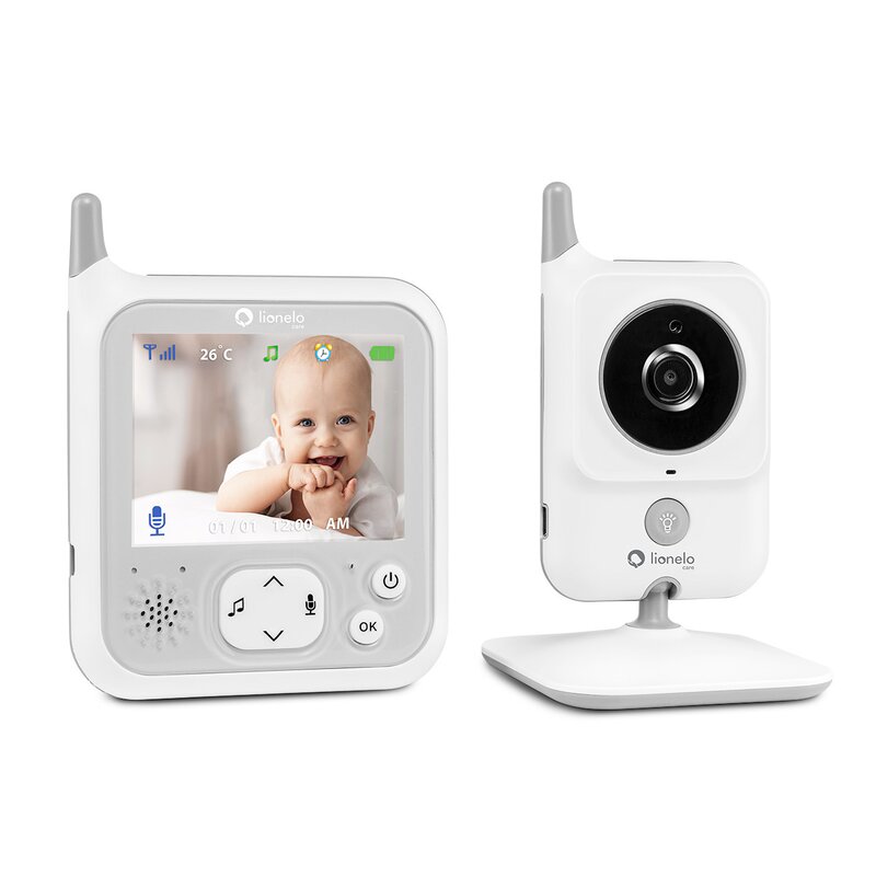 Lionelo - Videofon Babyline 7.1 , Cu melodii, Cu lampa inclusa image 6