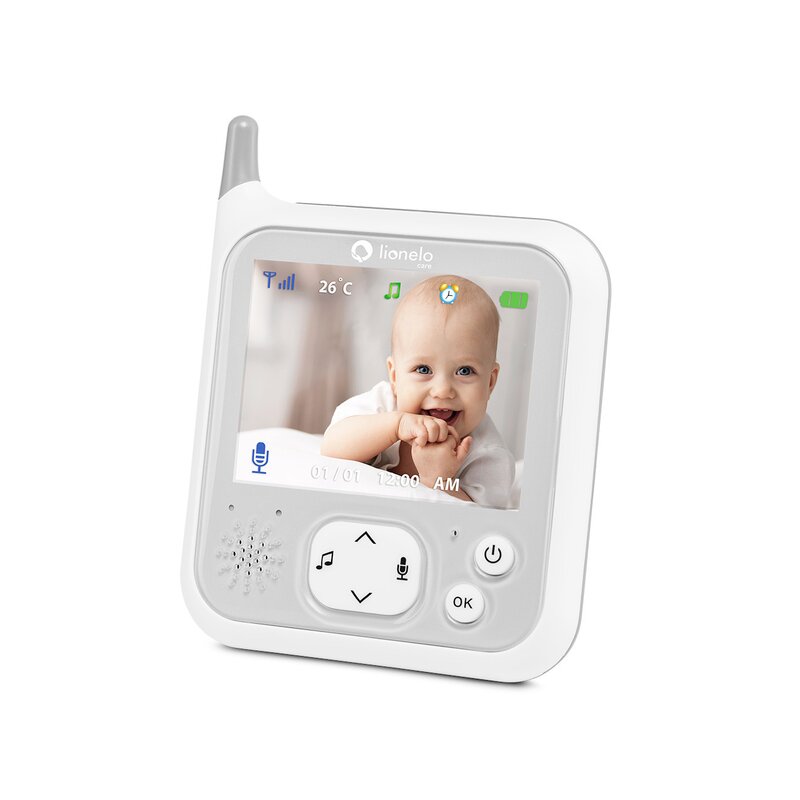 Lionelo - Videofon Babyline 7.1 , Cu melodii, Cu lampa inclusa image 8