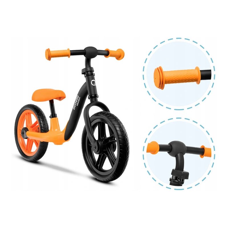 Lionelo - Bicicleta fara pedale Alex, 12″, Orange image 4
