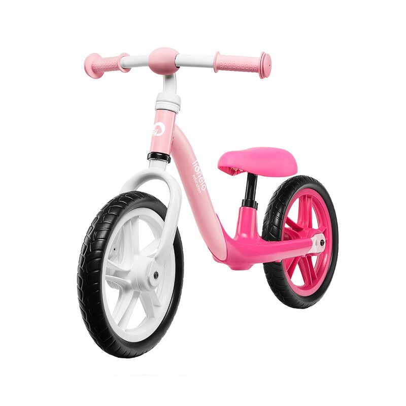 Lionelo - Bicicleta fara pedale Alex, 12″, Bubblegum