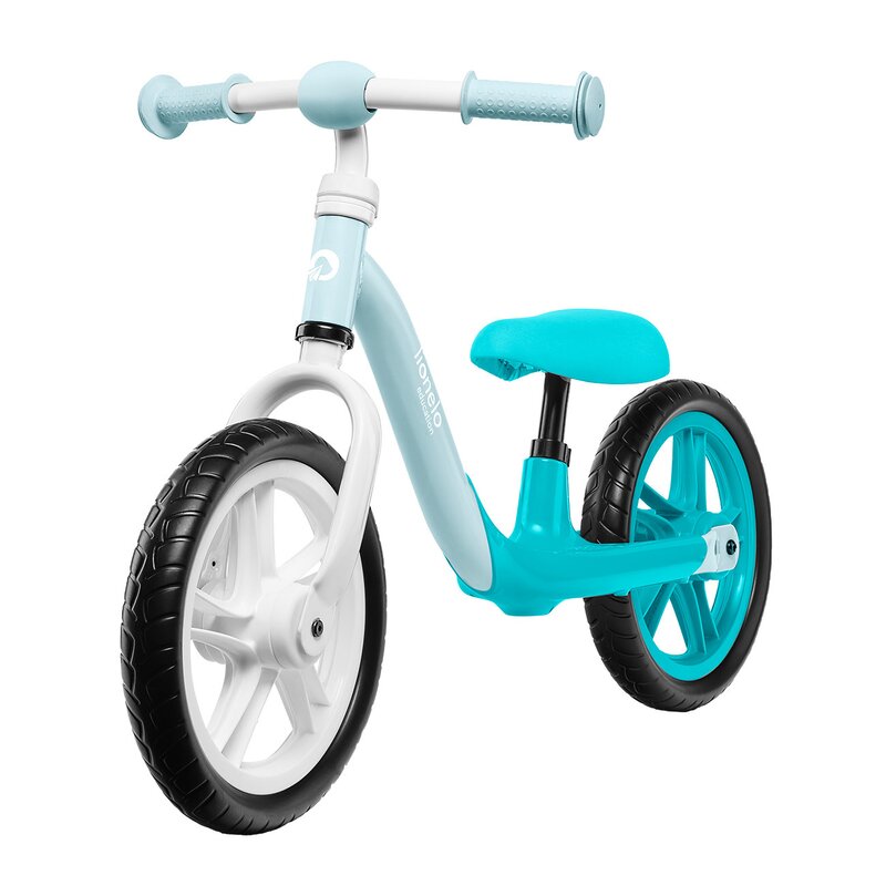 Lionelo - Bicicleta fara pedale Alex, 12″, Turquoise