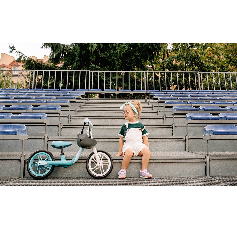 Lionelo - Bicicleta fara pedale Alex, 12″, Turquoise image 10