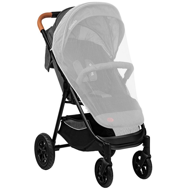 Lionelo - Carucior sport Bell, De la nastere, Cu accesorii, 0-22 kg, Gri image 11
