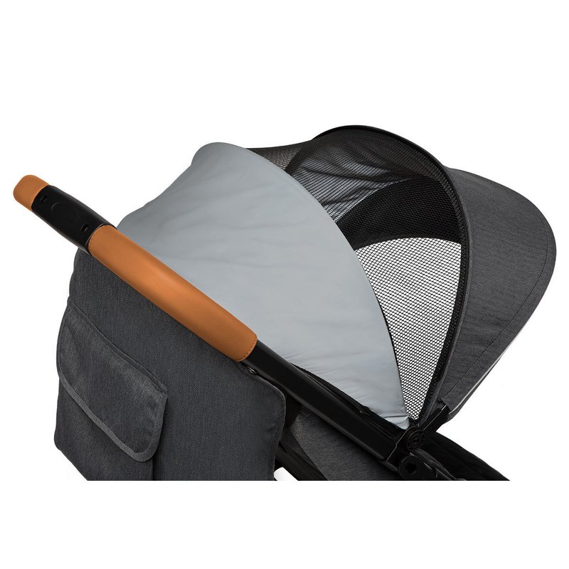 Lionelo - Carucior sport Bell, De la nastere, Cu accesorii, 0-22 kg, Gri image 22