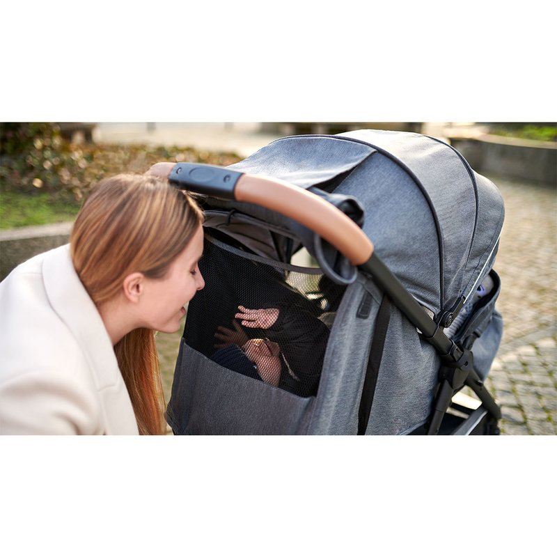 Lionelo - Carucior sport Bell, De la nastere, Cu accesorii, 0-22 kg, Gri image 31