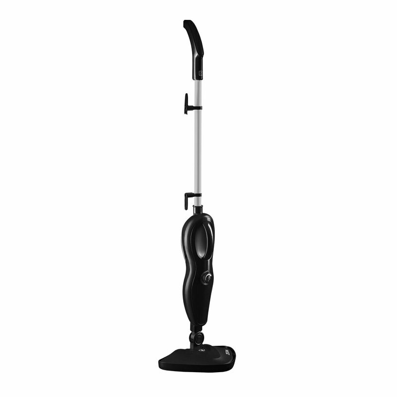 Zeegma - Mop cu aburi, 370 ml, 1500 W, Puur, Negru image 2