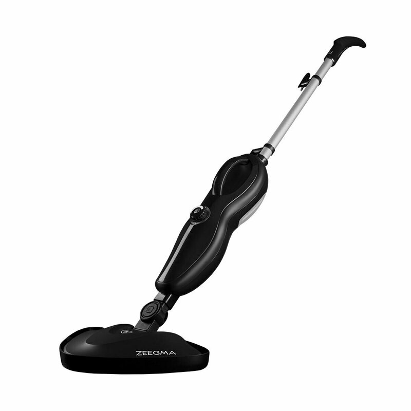 Zeegma - Mop cu aburi, 370 ml, 1500 W, Puur, Negru image 4