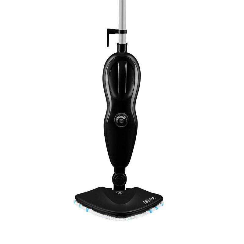 Zeegma - Mop cu aburi, 370 ml, 1500 W, Puur, Negru image 5