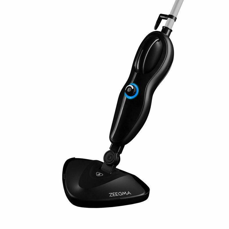 Zeegma - Mop cu aburi, 370 ml, 1500 W, Puur, Negru image 11