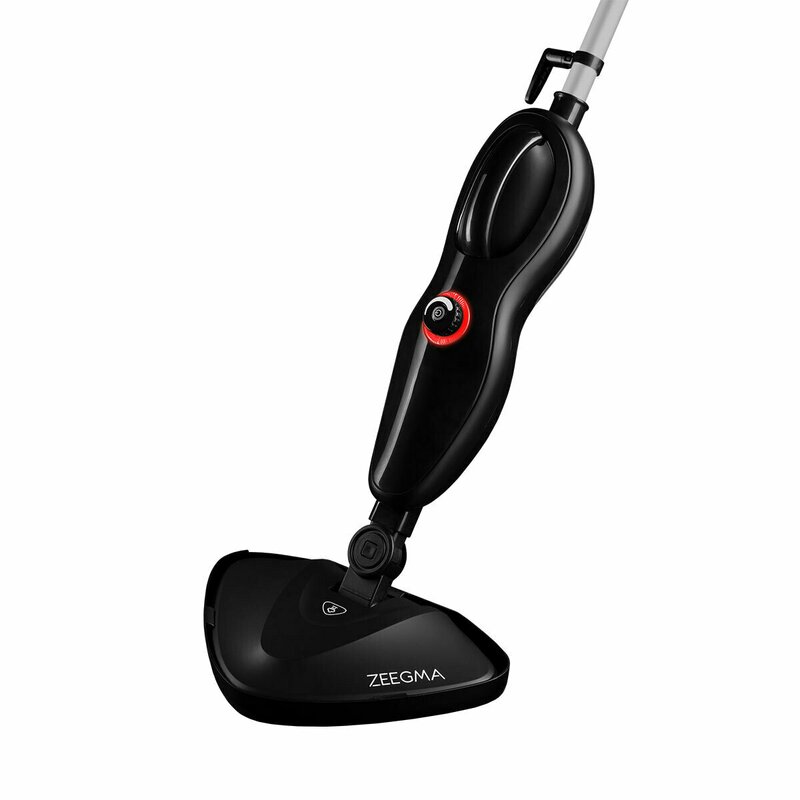 Zeegma - Mop cu aburi, 370 ml, 1500 W, Puur, Negru image 12