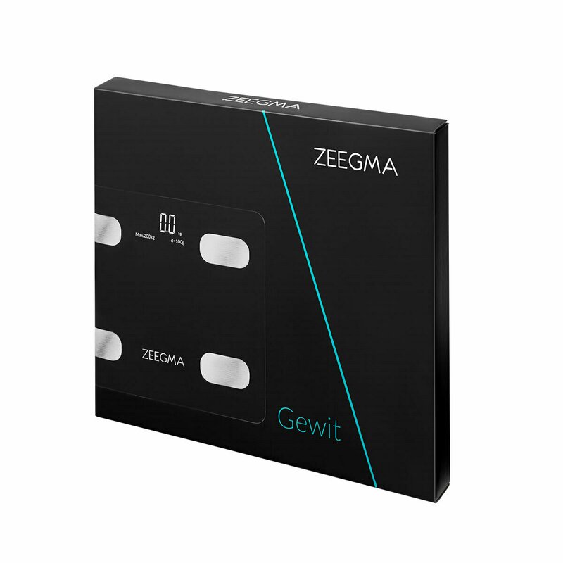 Zeegma - Cantar inteligent cu Bluetooth, Gewit, Negru image 11