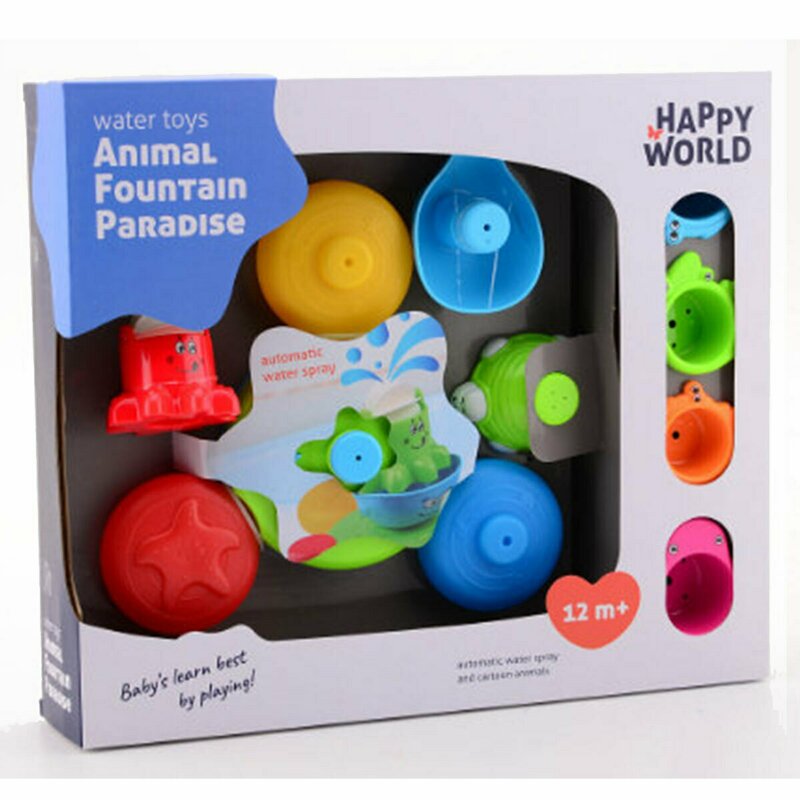 Happy World - Set de joaca fantana animalelor image 3