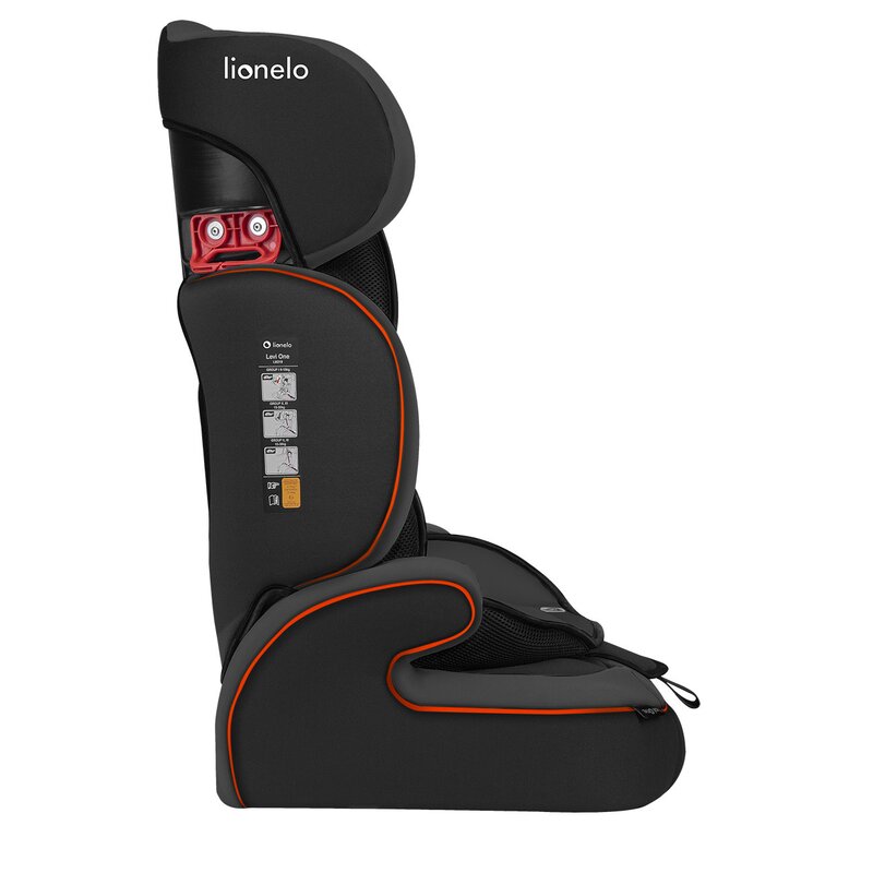 Lionelo - Scaun auto Levi One Sporty Spatar detasabil, 9-36 Kg, Negru image 14