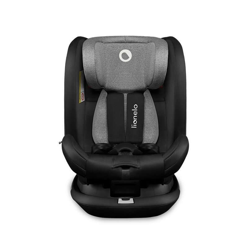 Lionelo - Scaun auto Bastiaan RWF Pozitie de somn, Protectie laterala, Rotire 360 grade, 0-36 Kg, cu Isofix, Negru image 5