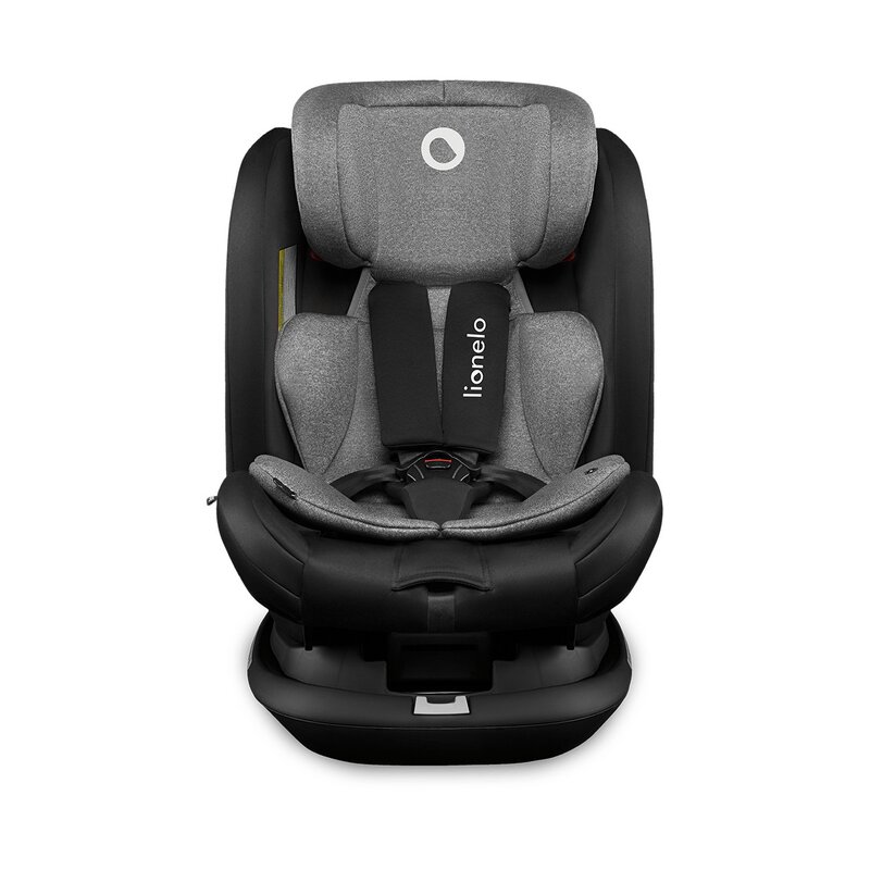 Lionelo - Scaun auto Bastiaan RWF Pozitie de somn, Protectie laterala, Rotire 360 grade, 0-36 Kg, cu Isofix, Negru image 7