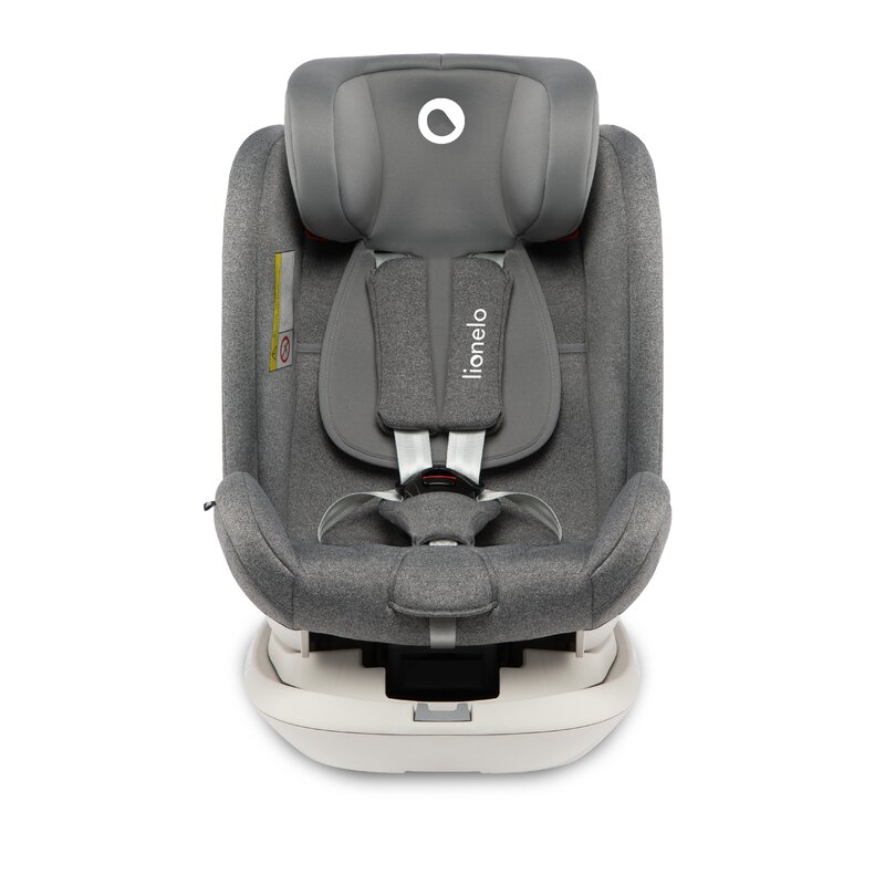 Lionelo - Scaun auto Bastiaan RWF Pozitie de somn, Protectie laterala, Rotire 360 grade, 0-36 Kg, cu Isofix, Gri image 11