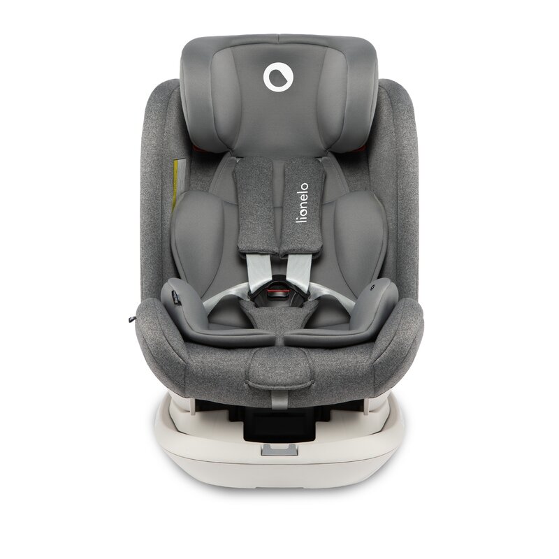 Lionelo - Scaun auto Bastiaan RWF Pozitie de somn, Protectie laterala, Rotire 360 grade, 0-36 Kg, cu Isofix, Gri image 12