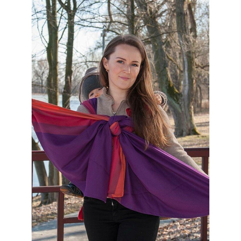 Luna Dream - Sling Bamboo 4.2 m, Purple Weave Diamond image 4