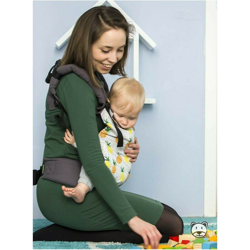 Luna Dream - Marsupiu ergonomic 2 in 1, Pineapple image 6