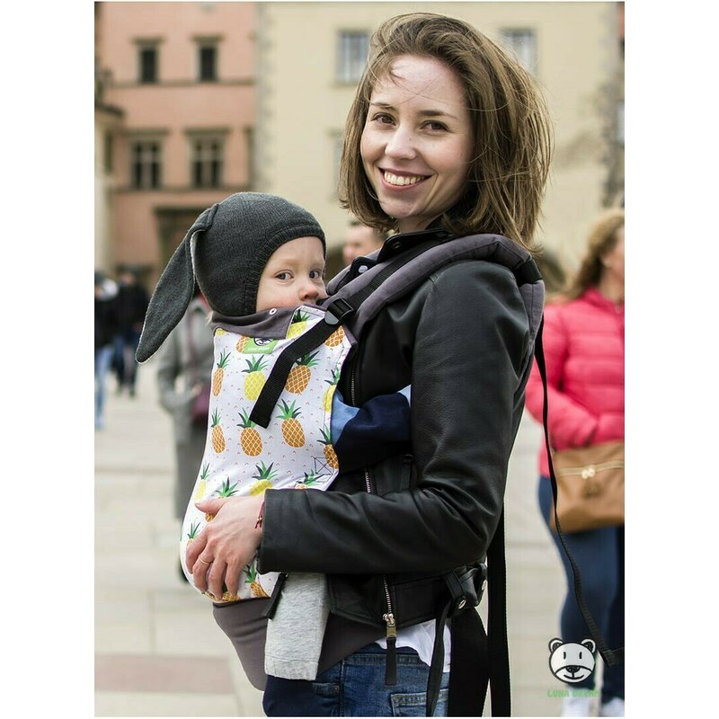 Luna Dream - Marsupiu ergonomic 2 in 1, Pineapple image 7