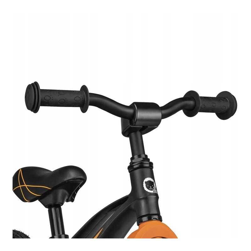 Lionelo - Bicicleta cu roti gonflabile, fara pedale, 12 , Bart Air , Negru image 7