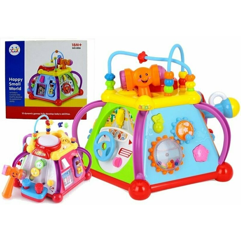 Lean Toys - Centru de activitati bebelusi, Little Joy Box image 6