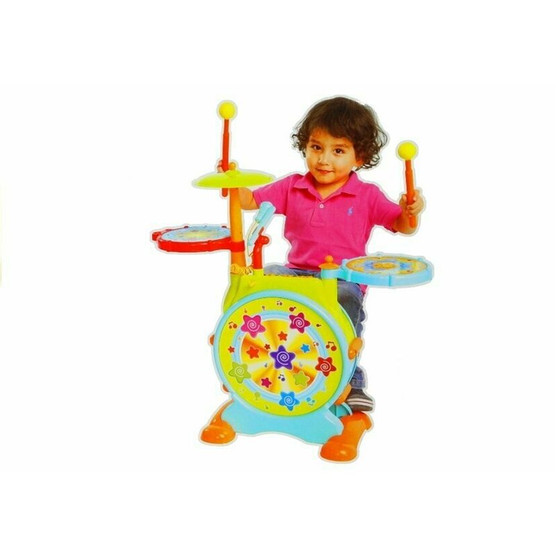 Lean Toys - Set tobe si microfon cu scaunel pentru copii image 4