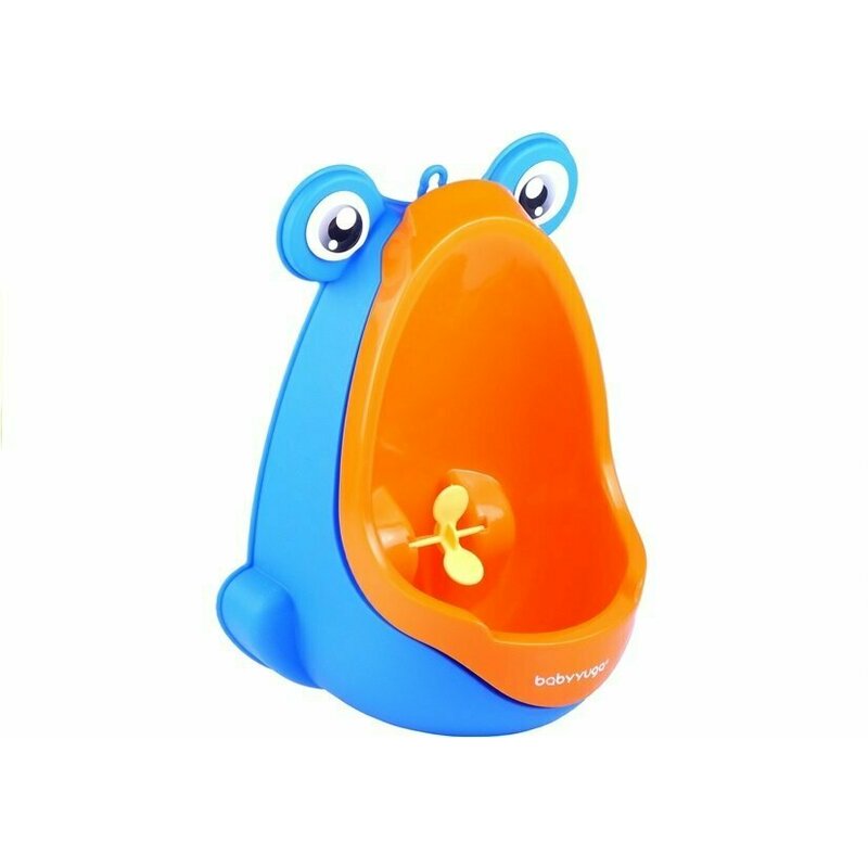 Lean Toys - Pisoar baieti Frog, Blue and orange