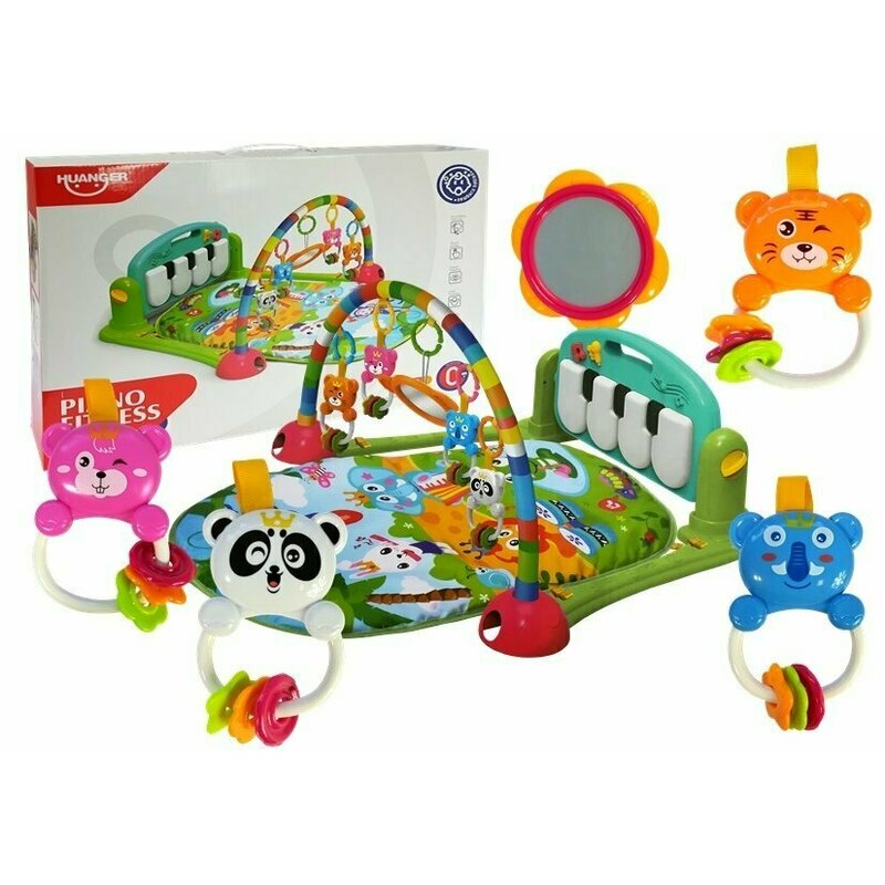 Huanger Toys - Salteluta de activitate cu pian image 2