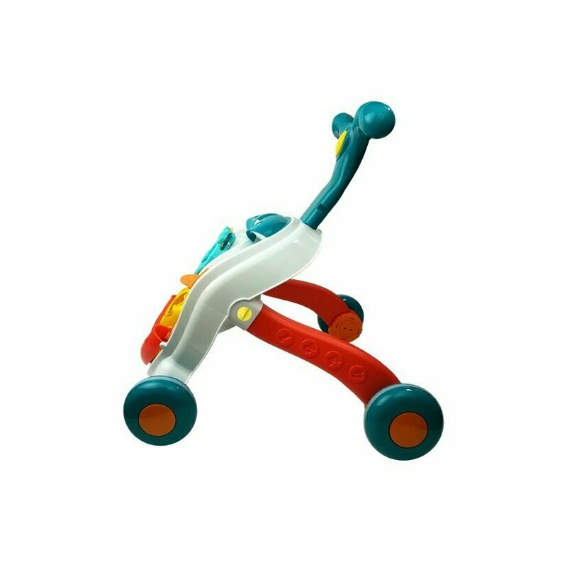 Huanger Toys - Antepremergator si centru de activitati, cu bile multicolore image 4