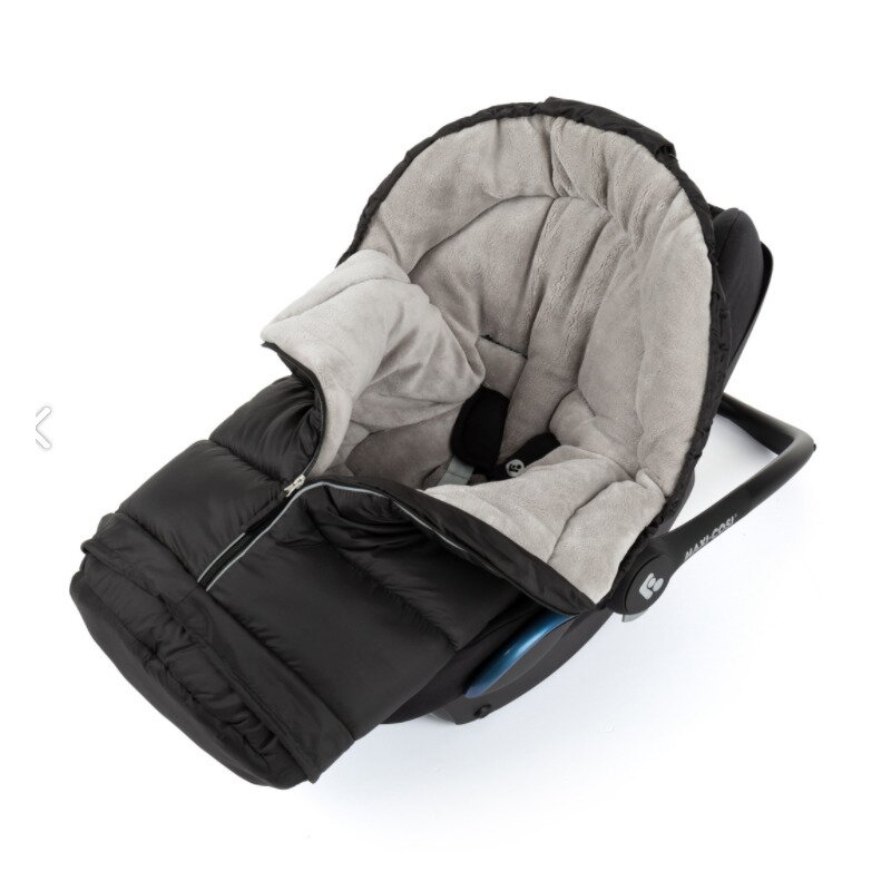 Petite&Mars - Sac de iarna 100x48 cm, extensibil Jibot, 3 in 1, Charcoal Grey image 6