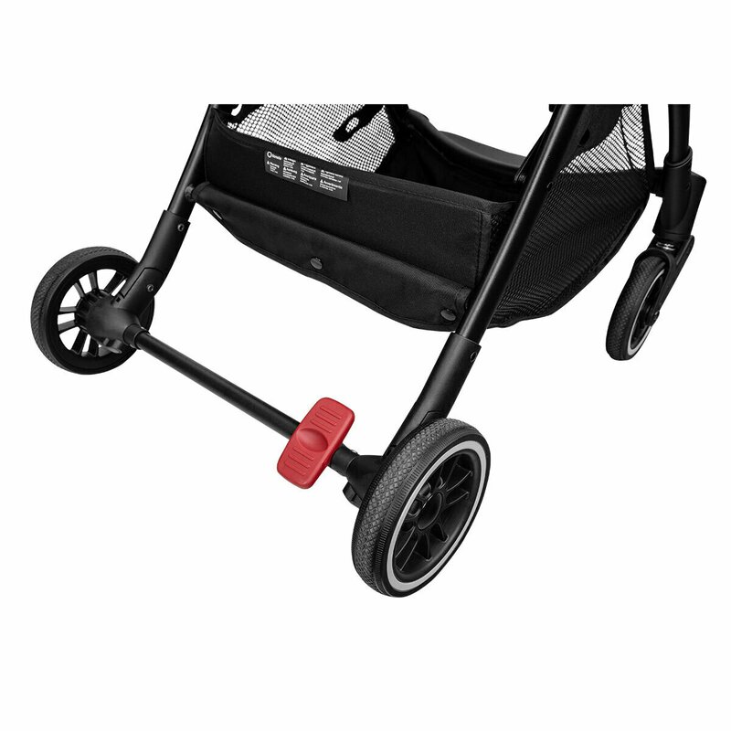 Lionelo - Carucior sport Julie One, De la nastere, Cu accesorii, Cadru din aluminiu, 0-22 kg, Negru image 17