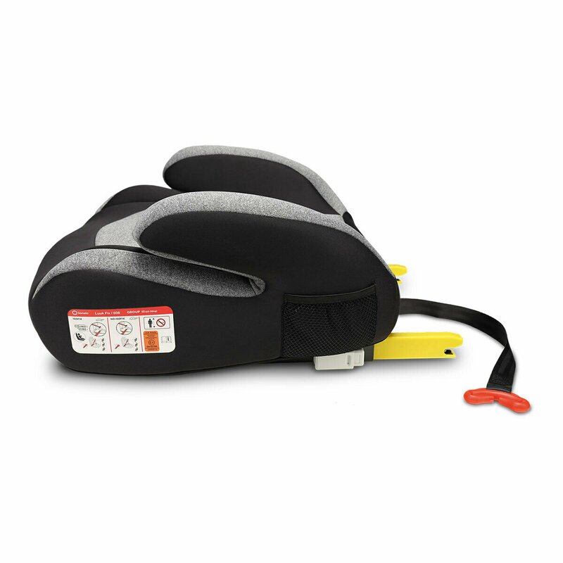 Lionelo - Inaltator auto Luuk Fix, 22-36 Kg, cu Isofix, Gri image 4