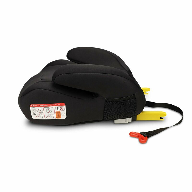 Lionelo - Inaltator auto Luuk Fix, 22-36 Kg, cu Isofix, Negru image 4