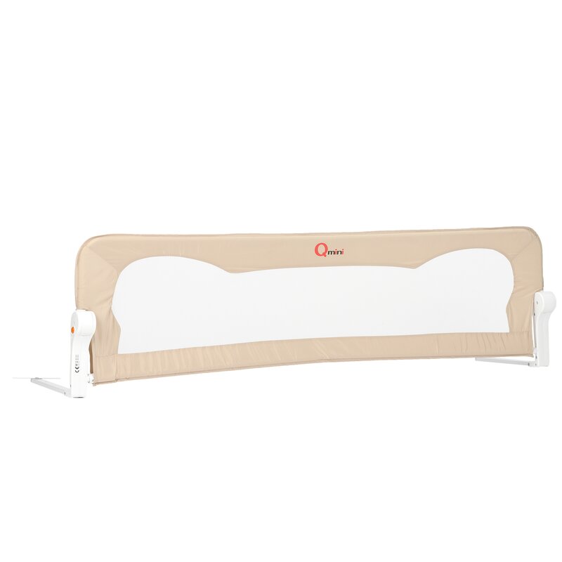 Qmini - Bariera de pat 150 x 42 cm, Rhea, Beige image 3