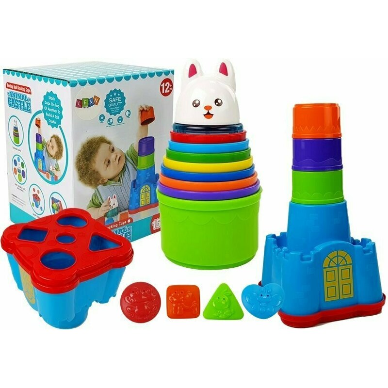 Lean Toys - Joc sortare, Primul meu castel cu animale