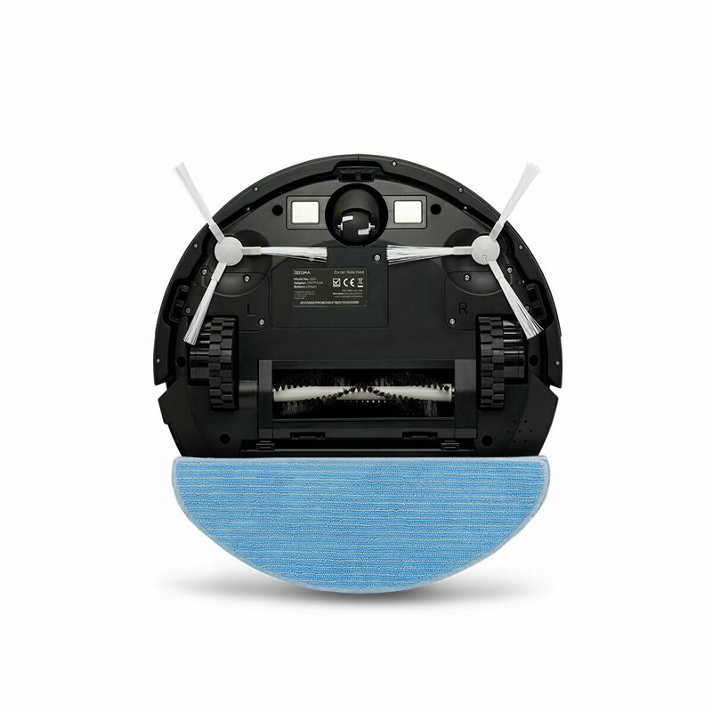 Zeegma - Robot de apirare Robo Next, telecomanda, functie de mop, senzori anti-coliziune, autonomie 120 min, 2150 Pa, Negru image 7
