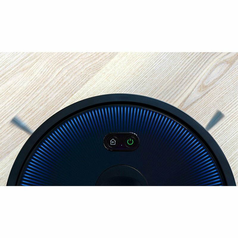 Zeegma - Robot de aspirare Robo Vision, aplicatie, functie de mop, harta, senzori anti-coliziune, Alexa si Google Home, autonomie 120 min, 2500 Pa, Negru image 16