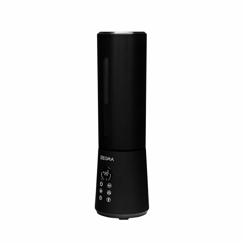 Zeegma - Umidificator ultrasonic Vers, functii de ionizare si aromaterapie, Negru image 3