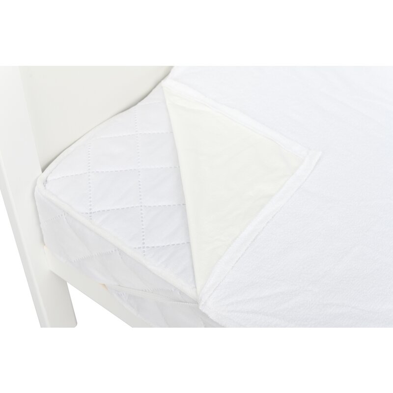 Qmini - Protectie impermeabila pentru patuturi 120x60 cm, Alb