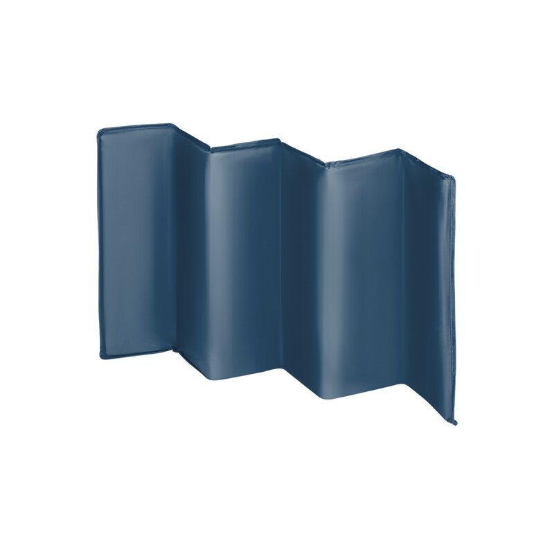 Lionelo - Patut pliant cu un nivel Stefi Navy din Metal, Poliester, 120x60 cm, Albastru image 8