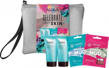 AHAVA Celebrate you Skin Fun Gift Celebration contine 1+ Shower Gel, 1+ Hand Cream, 2+masti fata