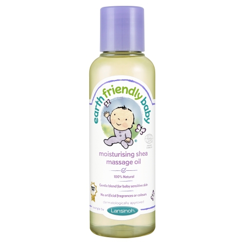 Ulei de masaj, cu unt de shea, Earth Friendly Baby, 125 ml