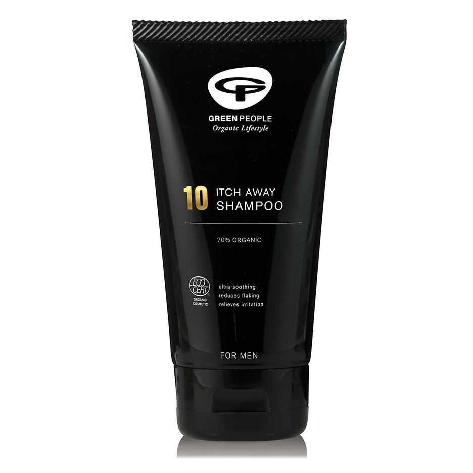 Sampon Itch Away anti-matreata, pt. scalp iritat, pt barbati, Green People, 150 ml