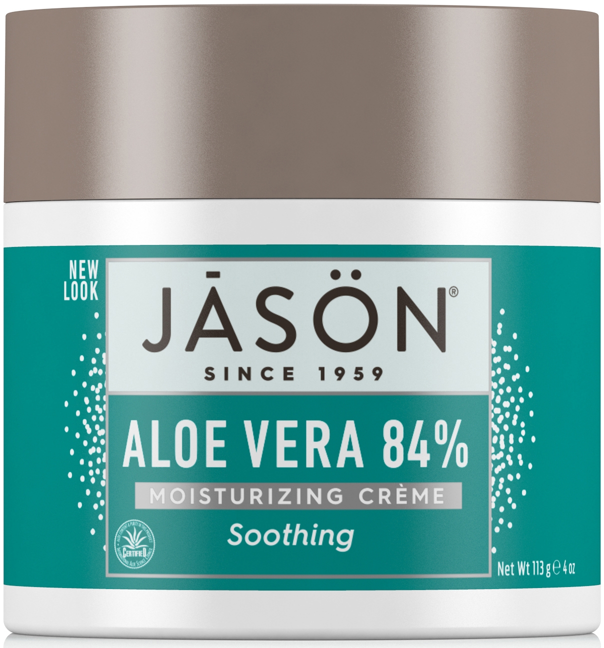 Crema de fata, restructuranta, cu 84% aloe vera organica, 113g, Jason